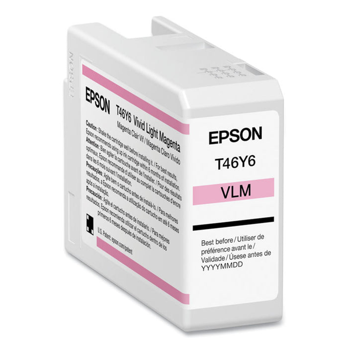 T46Y600 (T46Y) UltraChrome PRO10 Ink, 50 mL, Light Magenta