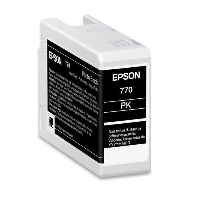 T770120 (T770) UltraChrome PRO10 Ink, 25 mL, Photo Black
