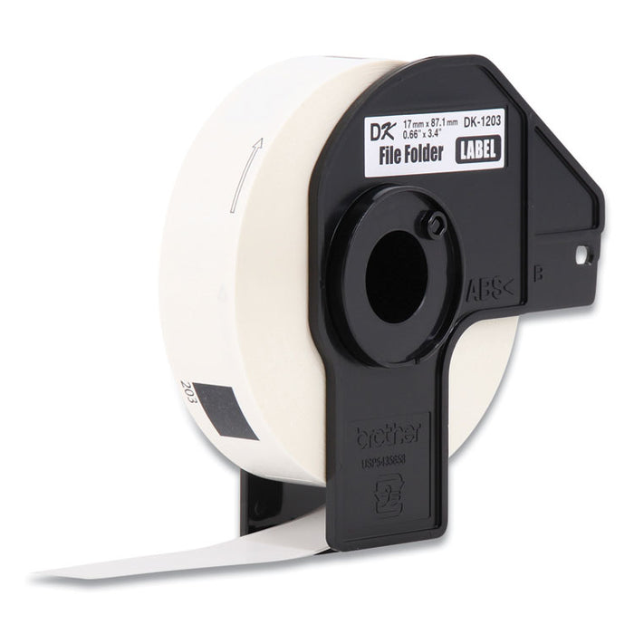 Die-Cut Shipping Labels, 2.4 x 3.9, White, 300 Labels/Roll, 3 Rolls/Pack