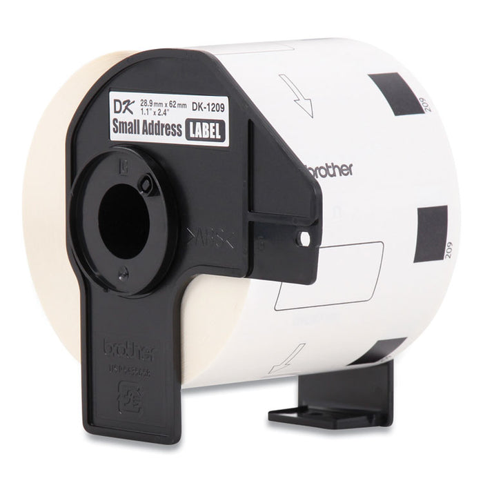 Die-Cut Address Labels, 1.1 x 2.4, White, 800 Labels/Roll, 24 Rolls/Pack