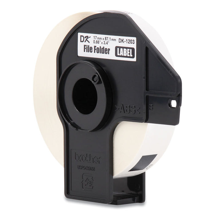 Die-Cut Shipping Labels, 2.4 x 3.9, White, 300 Labels/Roll, 3 Rolls/Pack