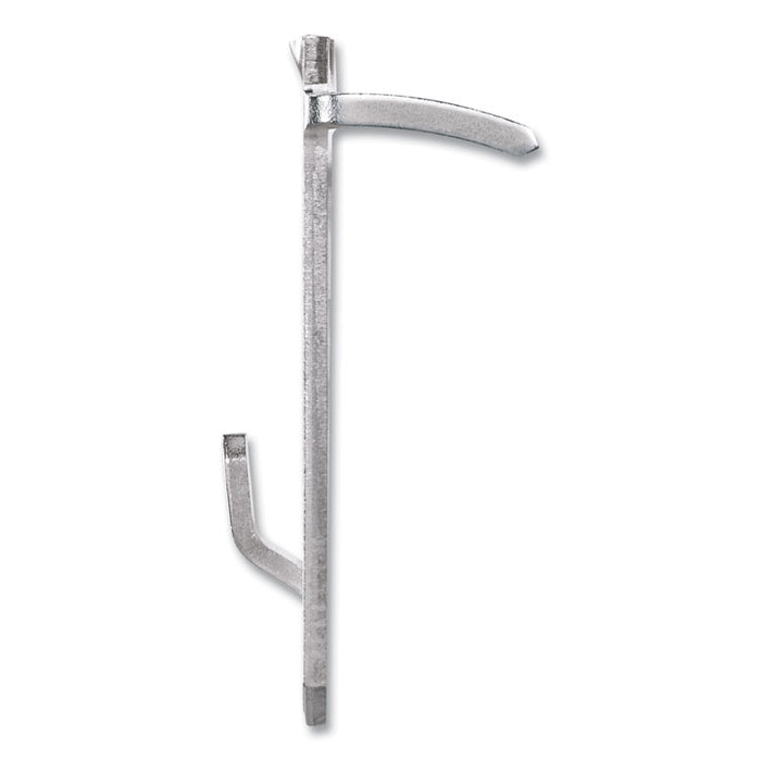Claw Drywall Picture Hanger, Stainless Steel, 45 lb Capacity, 3 Hooks and 3 Spot Markers