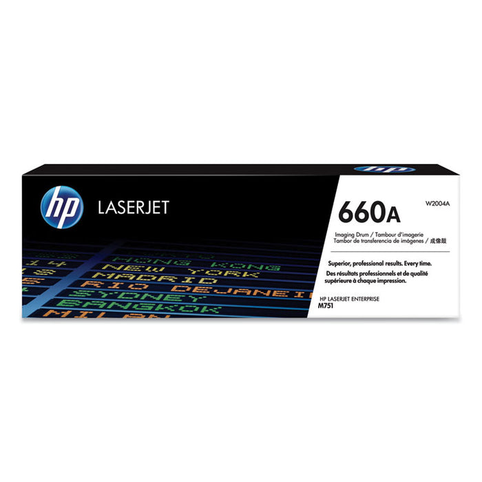 HP 660A, (W2004A) Black/Cyan/Magenta/Yellow Original LaserJet Imaging Drum