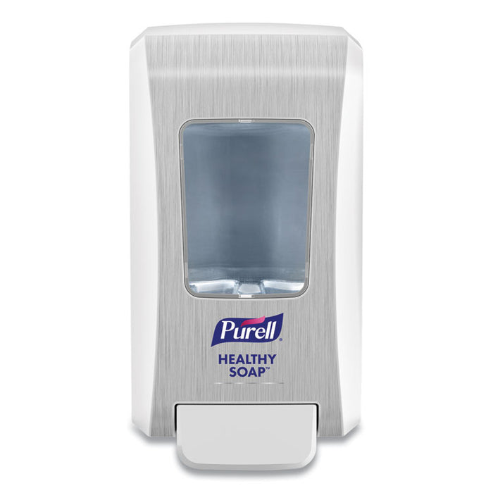 FMX-20 Soap Push-Style Dispenser, 2,000 mL, 6.5" x 4.68" x 11.66", White, 6/Carton