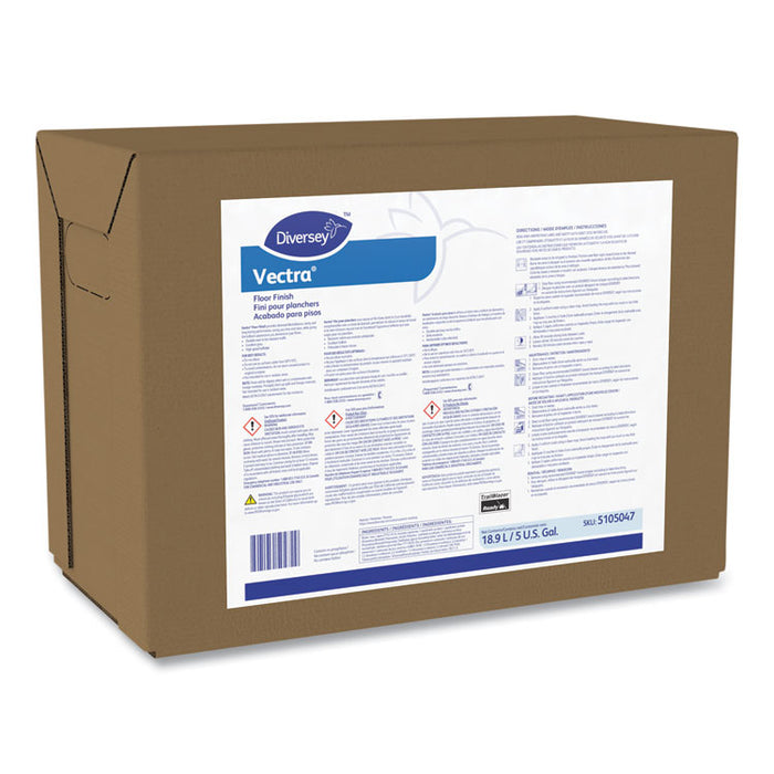 Vectra Floor Finish, Liquid, 5 gal Envirobox