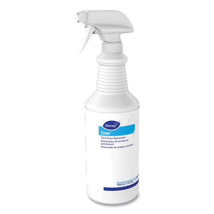 Crew Tile and Grout Rejuvenator, 32 oz Spray Bottle, 12/Carton