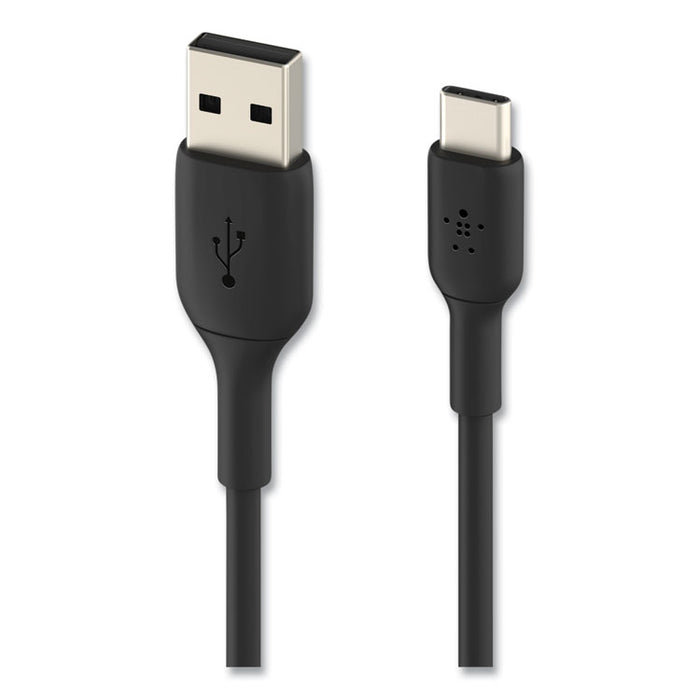 BOOST CHARGE USB-C to USB-A Cable, 3.3 ft, Black