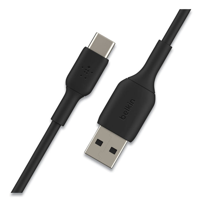 BOOST CHARGE USB-C to USB-A Cable, 3.3 ft, Black
