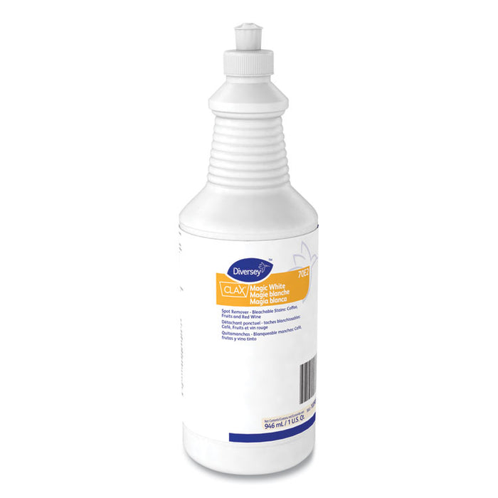 Clax Magic White, Liquid, 32 oz, 6/Carton