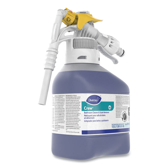 Crew Bathroom Cleaner and Scale Remover, Liquid, 50.7 oz. Bottle, 2/Carton
