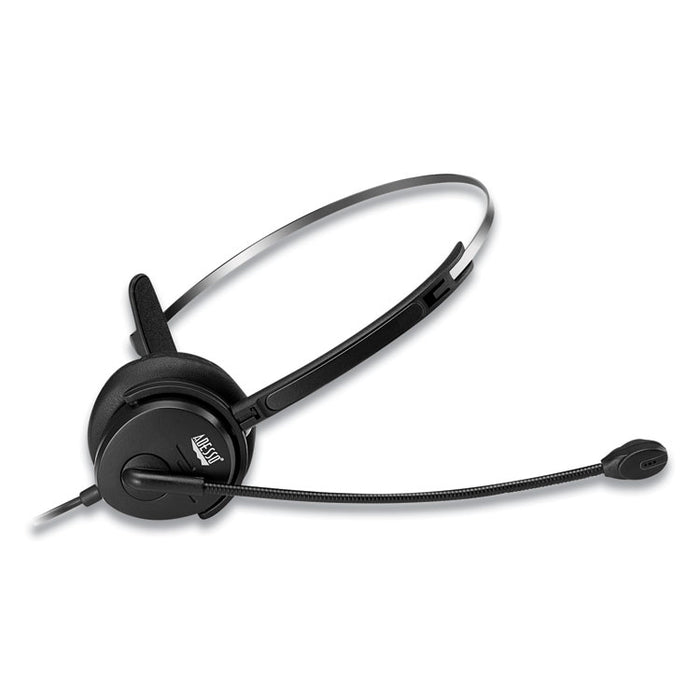 Xtream P1 Monaural Over the Head Headset with Microphone, Black