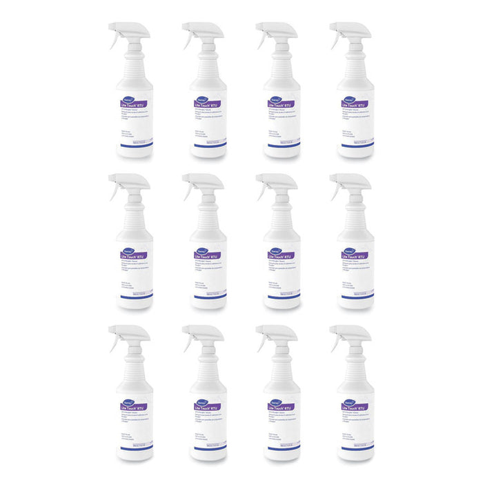 Lite Touch CRT and Plexiglas Cleaner, 32 oz Spray Bottle, 12/Carton