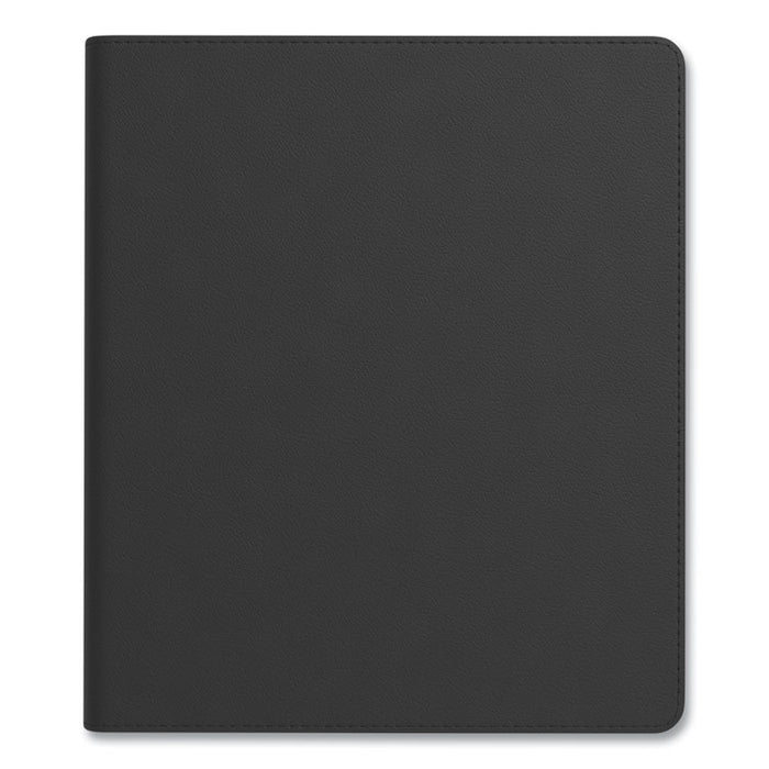 Soft-Cover Notebook Folio Set, 1-Subject, Narrow Rule, Black Cover, (80) 11 x 8.5 Sheets