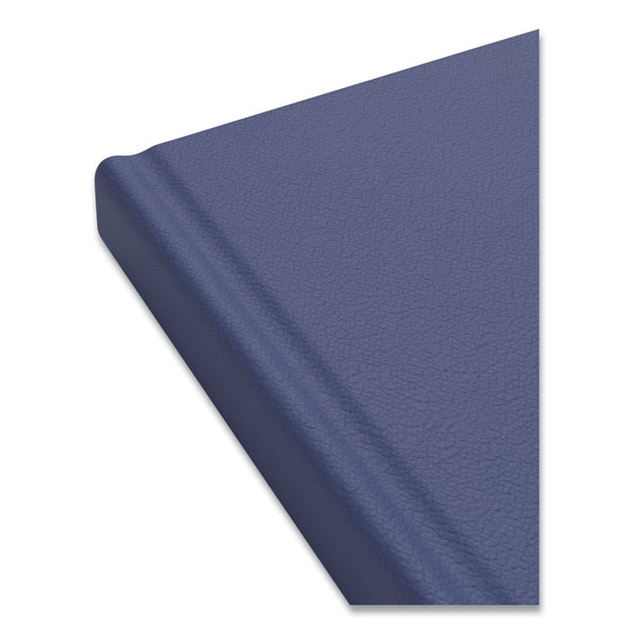 Hardcover Business Journal, 1-Subject, Narrow Rule, Blue Cover, (96) 8 x 5.5 Sheets