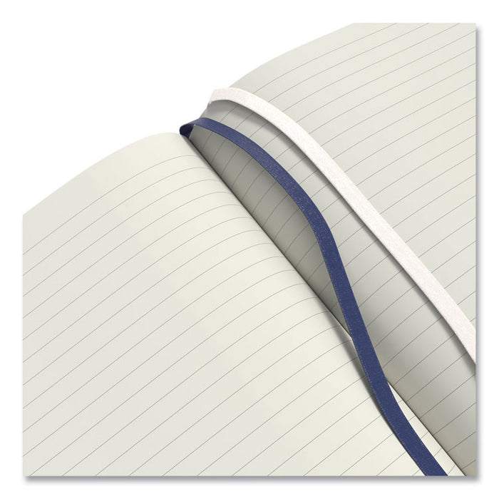 Hardcover Business Journal, 1-Subject, Narrow Rule, Blue Cover, (96) 8 x 5.5 Sheets