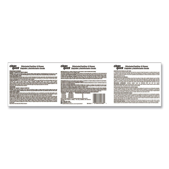 Powdered Sanitizer/Cleanser, 10 lb Bucket, 3/Carton