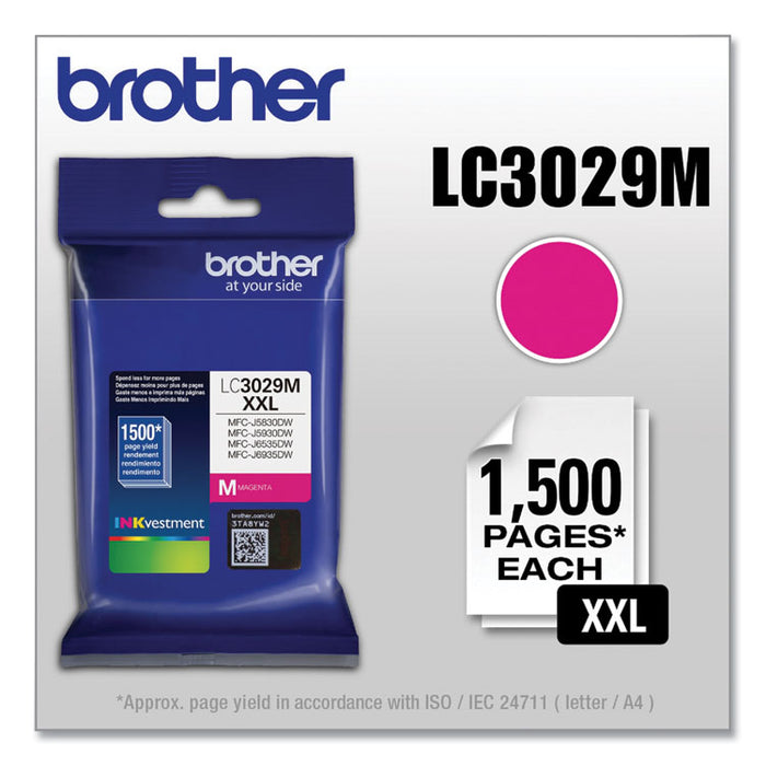 LC3029M INKvestment Super High-Yield Ink, 1,500 Page-Yield, Magenta