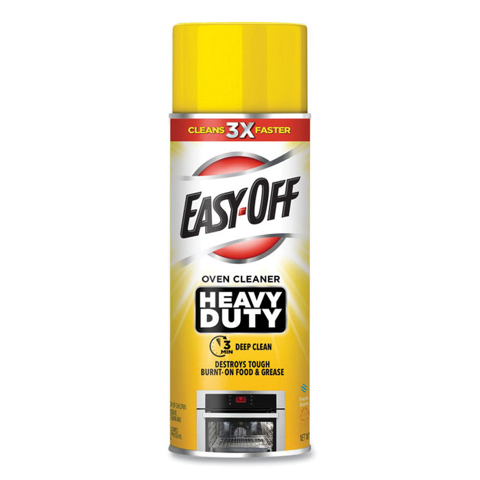 Heavy Duty Oven Cleaner, Fresh Scent, Foam, 14.5 oz Aerosol Spray, 6/Carton