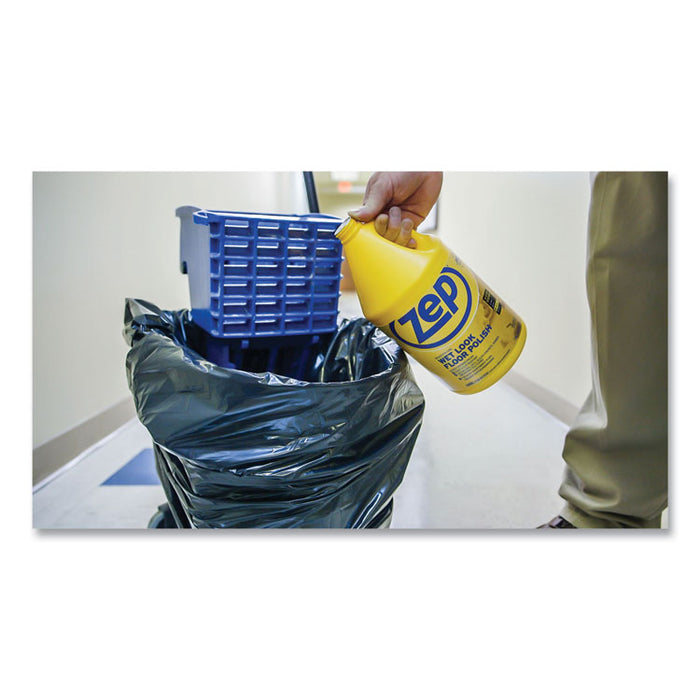 Wet Look Floor Polish, 1 gal Bottle