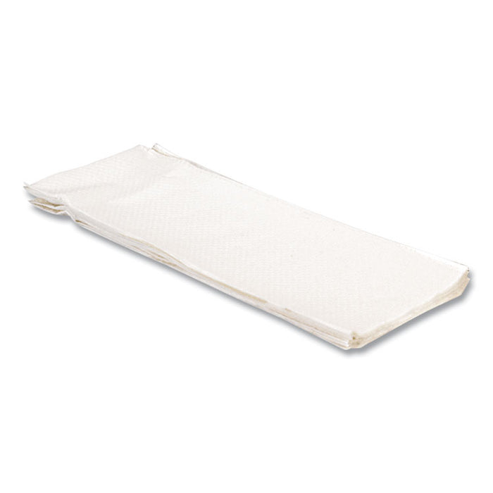 Multifold Paper Towels, 1-Ply, 9.25 x 9.5, White, 250/Pack, 16 Packs/Carton