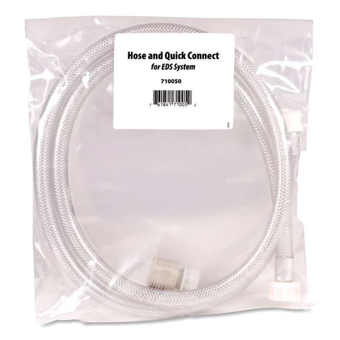 PDC Hose Kit, 0.5" Hose Diameter, 0.5" x 6 ft, Clear/Green