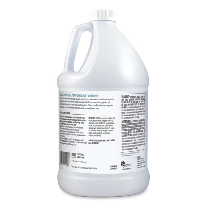 Calcium, Lime and Rust Remover, 1 gal Bottle, 4/Carton