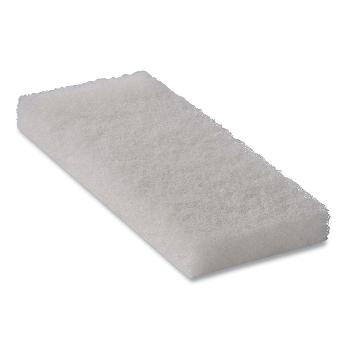 Octopus Light Duty Cleaning Pad, 5" x 9", White, 20/Carton