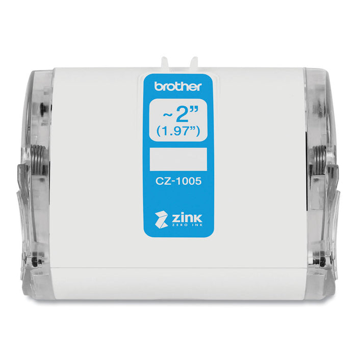 CZ Roll Cassette, 1.97" x 16.4 ft, White