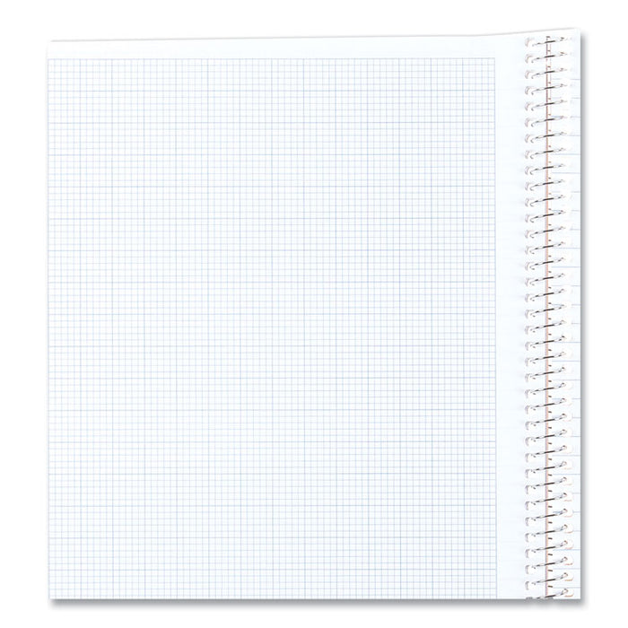 Engineering and Science Notebook, Quadrille Rule (10 sq/in), White Cover, (60) 11 x 8.5 Sheets