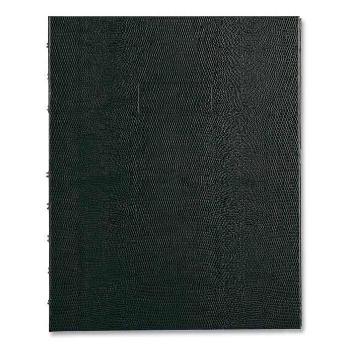 NotePro Undated Daily Planner, 9.25 x 7.25, Black Cover, Undated
