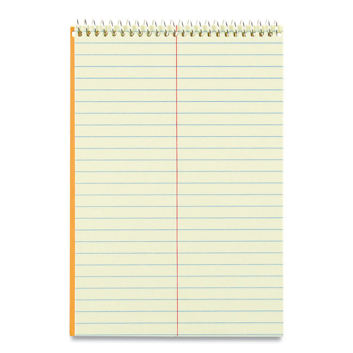 Standard Spiral Steno Pad, Brown Cover, Gregg Rule, (60) Eye-Ease Green 6 x 9 Sheets