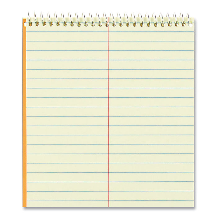 Standard Spiral Steno Pad, Brown Cover, Gregg Rule, (60) Eye-Ease Green 6 x 9 Sheets