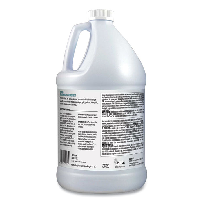 Tarnish Remover, 1 gal Bottle, 4/Carton