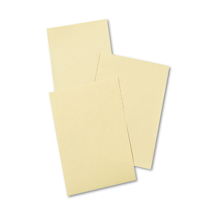 Cream Manila Drawing Paper, 50 lb Cover Weight, 12 x 18, Cream Manila, 500 Sheets/Ream