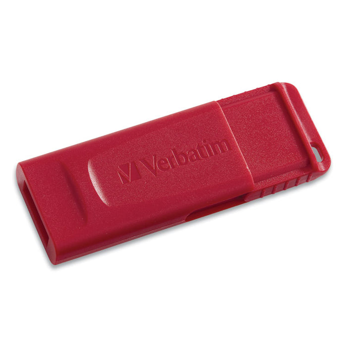 Store 'n' Go USB Flash Drive, 128 GB, Red