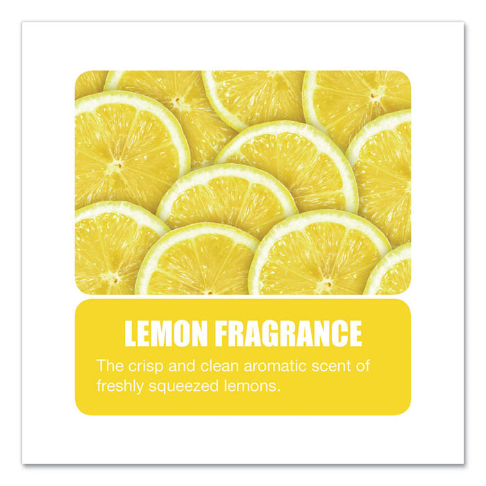 Water-Soluble Deodorant, Lemon, 1 gal Bottle, 4/Carton