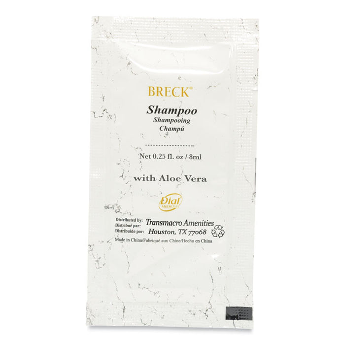 Shampoo, Fresh Scent, 0.25 oz, 500/Carton