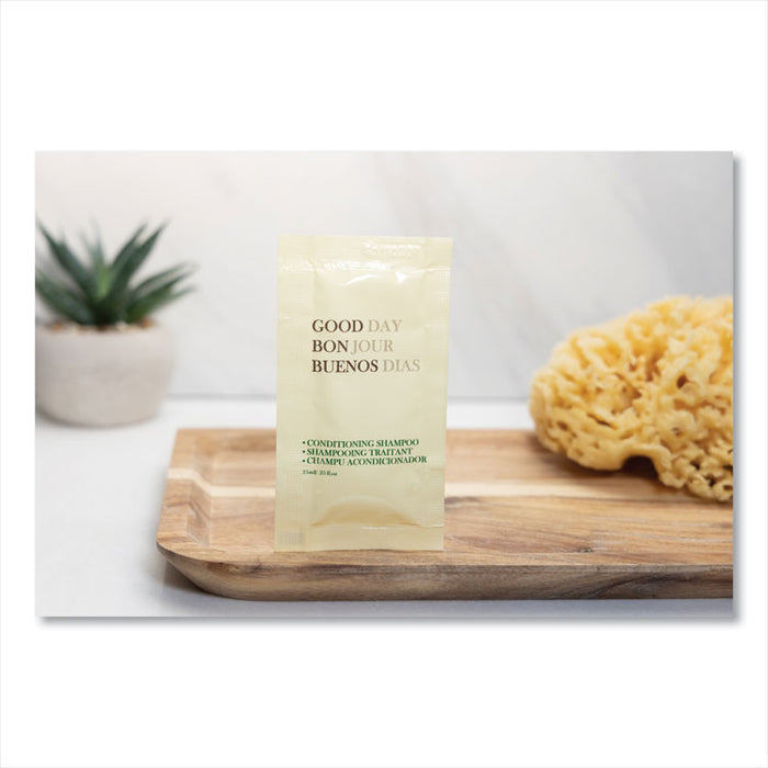 Conditioning Shampoo, Fresh Scent, 0.25 oz, 500/Carton
