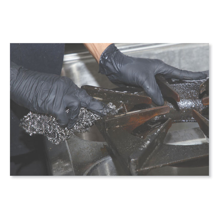 Stainless Steel Sponge, Polybagged, 1.50 oz, Gray, 12/Pack, 12/Packs/Carton