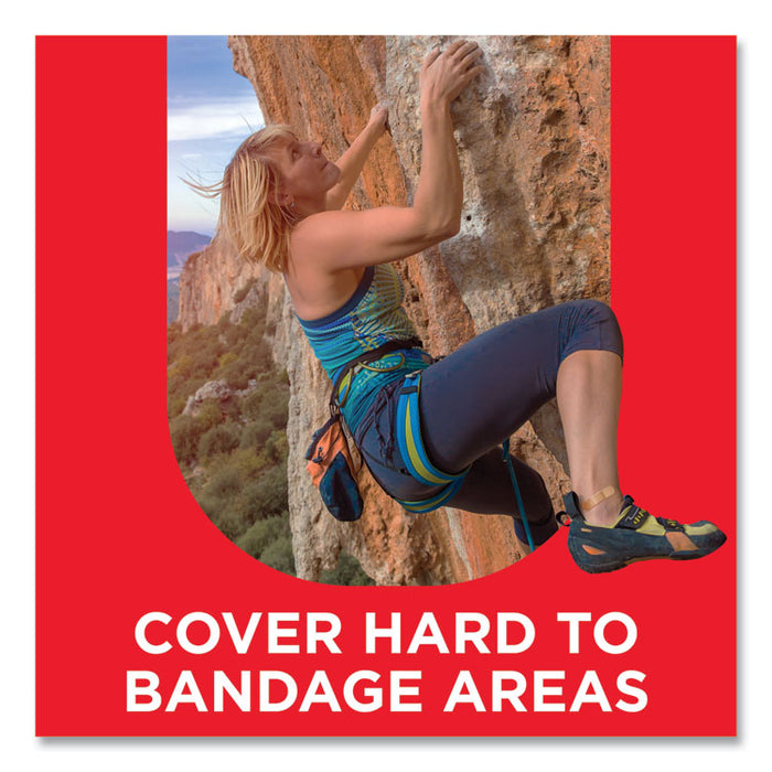 Flexible Fabric Adhesive Bandages, 1 x 3, 100/Box