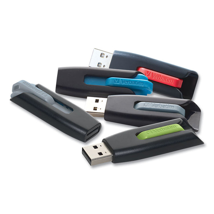 Store 'n' Go V3 USB 3.0 Drive, 8 GB, Black/Gray