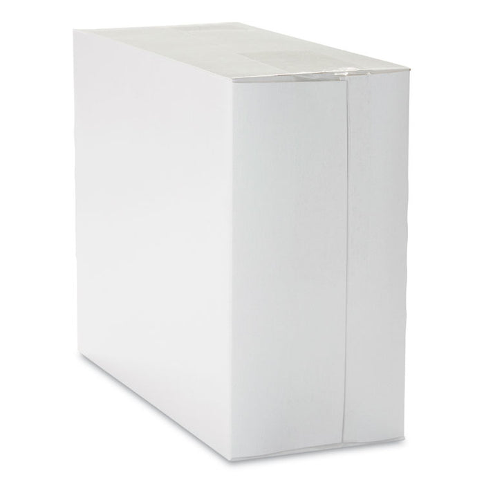 1/8-Fold Linen-Replacement Dinner Napkins, 2-Ply, 17 x 17, White