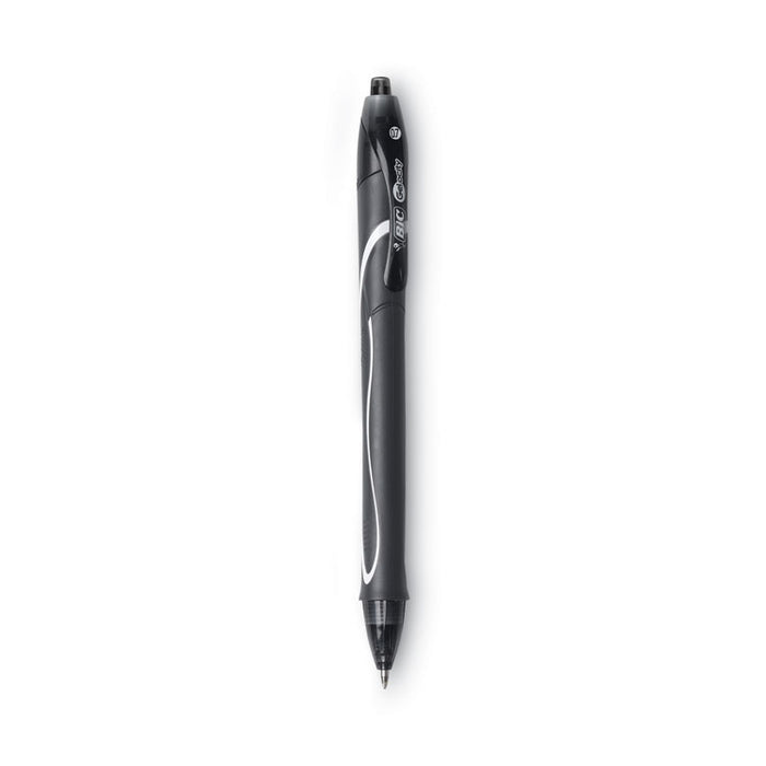 Gel-ocity Quick Dry Gel Pen, Retractable, Fine 0.7mm, Assorted Ink and Barrel Colors, Dozen