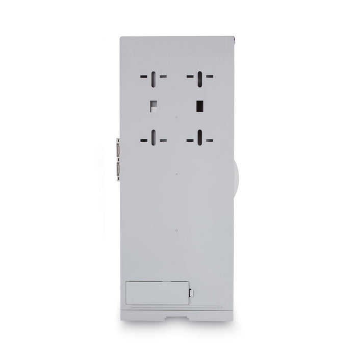 SmartStock Dining Utensil Dispenser, Holds 120 Forks, 10 x 8.78 x 24.75, Smoke