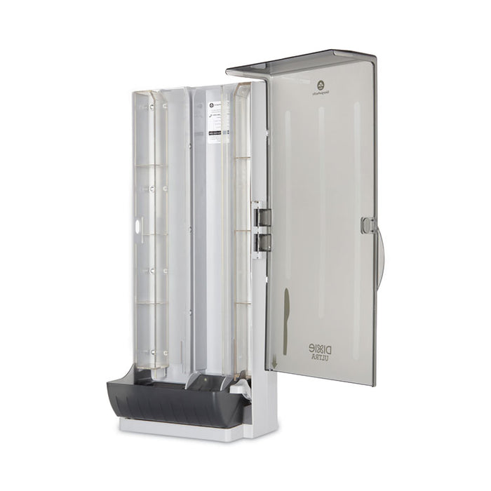 SmartStock Dining Utensil Dispenser, Holds 120 Knives, 10 x 8.78 x 24.75, Smoke