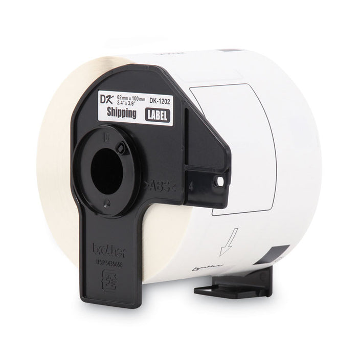 Die-Cut Shipping Labels, 2.4" x 3.9", White, 300 Labels/Roll