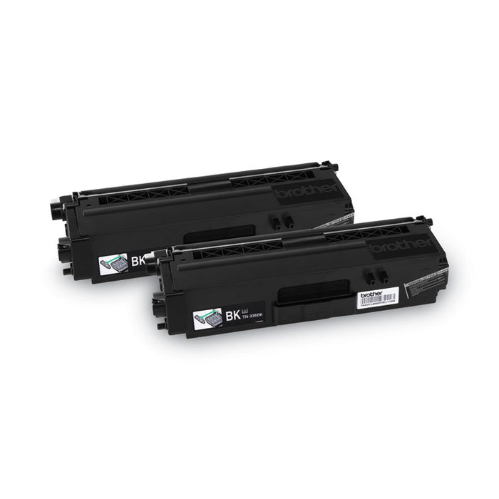 TN3362PK High-Yield Toner, 4,000 Page-Yield, Black, 2/Pack