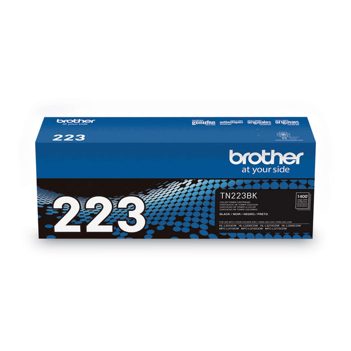 TN223BK Toner, 1,400 Page-Yield, Black