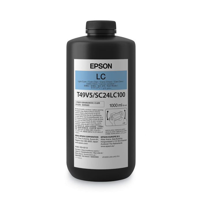 T49V510 (T49V) UltraChrome UV Ink, 1,000 mL, Light Cyan