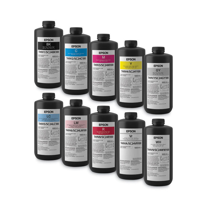 T49V510 (T49V) UltraChrome UV Ink, 1,000 mL, Light Cyan